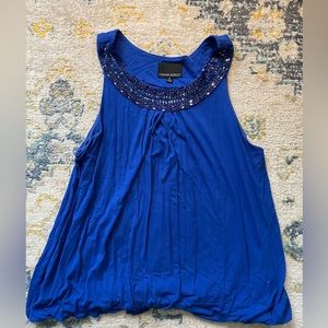 Royal blue tank